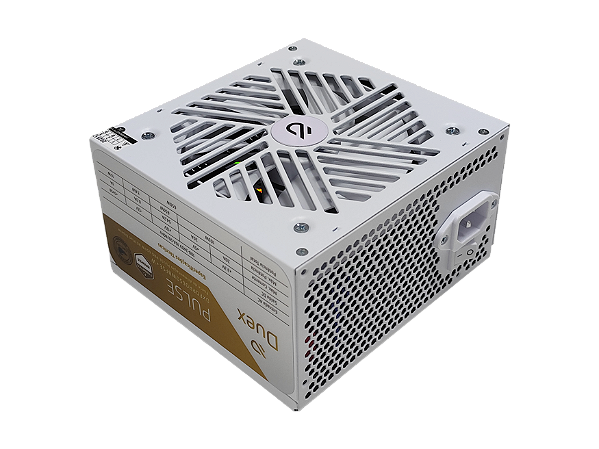 Fonte DUEX Pulse Pro 650W White 80 Plus Bronze Cybenetics Full Modular ATX 2.52 - DXFOPRO650WBFSEW+
