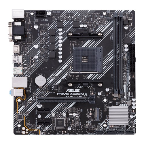 Placa Mãe ASUS Prime A520M-E DDR4 AM4 Micro-ATX