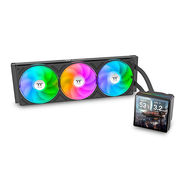 Water Cooler Thermaltake TT TH360 V3 Ultra ARGB Sync Black AIO 3x120mm