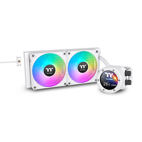 Water Cooler Thermaltake TT TH240 V2 Ultra EX ARGB Sync Snow Edition AIO 2x120mm