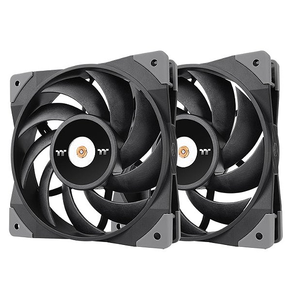 Fan Thermaltake TOUGHFAN 12 Black High Static Pressure 120mm PWM 2-Fan Pack - CL-F082-PL12BL-A