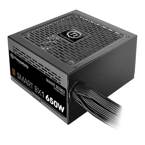 Fonte Thermaltake Smart BX1 650W Black 80 Plus Bronze ATX Non-Modular - PS-SPD-0650NNFABB-4