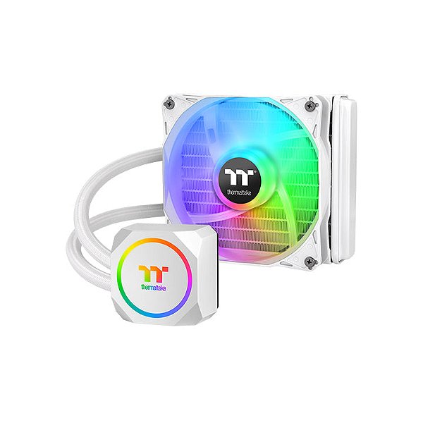 Water Cooler Thermaltake TH120 ARGB Sync Snow Edition AIO 120mm - CL-W346-PL12SW-A