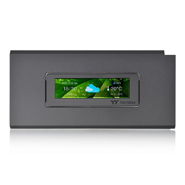 Painel LCD Thermaltake 3.9 polegadas para Gabinete Ceres Preto TT RGB Plus - AC-064-OO1NAN-A1