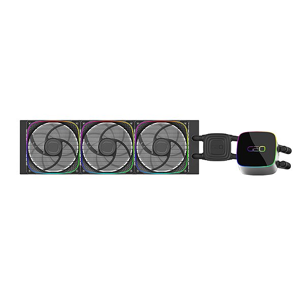 Water Cooler Geometric Future Eskimo 360mm RGB Preto - GEO-ES-36B