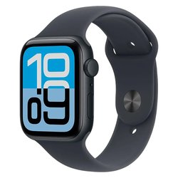 Apple Watch SE 3 44mm Alumínio Meia-Noite Esportiva M/L Apple - MEHQ4LW/A