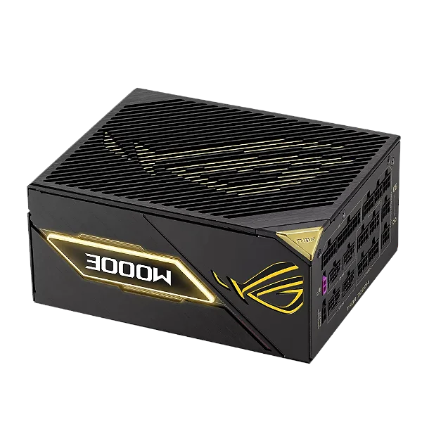 Fonte ASUS ROG Thor 3000W Titanium III Edition 20 80 Plus Titanium ATX 3.1 - ROG-THOR-3000T3-GAMING-EDITION-20