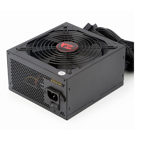 Fonte Redragon RGPS 600W 80 Plus Bronze PFC Ativo - GC-PS002-1