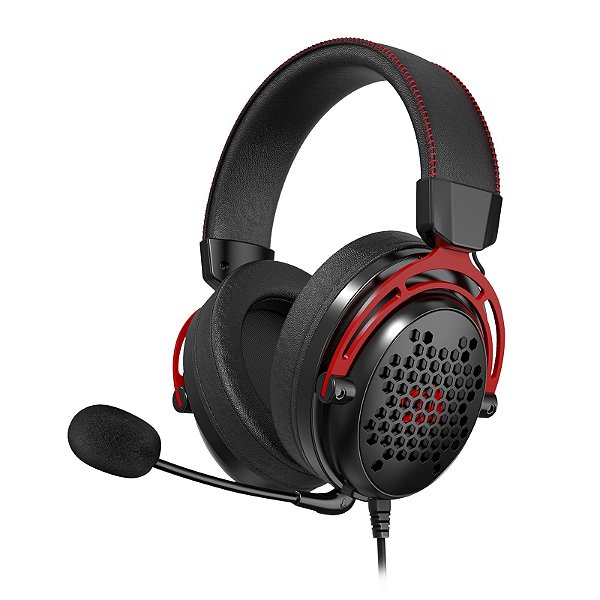 Headset Gamer Redragon Diomedes Preto - H386