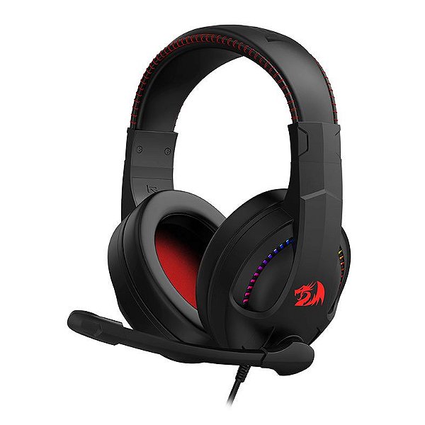 Headset Gamer Redragon Cronus RGB Preto - H211-RGB