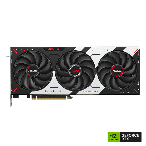 Placa de Vídeo ASUS T1 GeForce RTX 5070 OC Edition 12GB GDDR7 192 bit - T1-RTX5070-O12G-GAMING