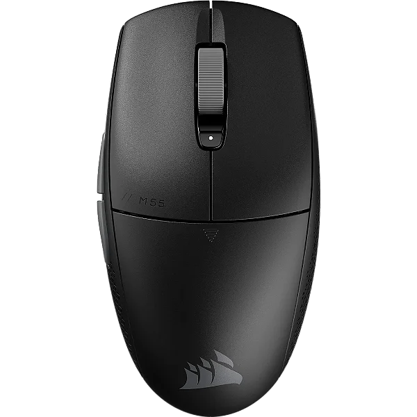 Mouse Gamer Corsair M55 Wireless 24000 DPI Sem Fio Cinza - CH-931F002-NA