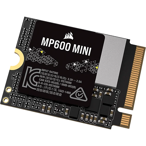 SSD 2TB Corsair MP600 Mini M.2 NVMe PCIe 4.0 7000MBs/6200MBs - CSSD-F2000GBMP600MNR2