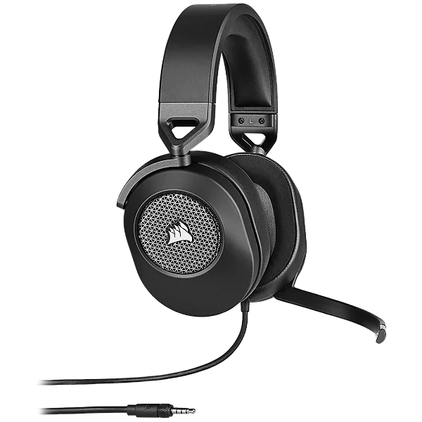 Headset Gamer Corsair HS65 Surround USB Dolby Audio 7.1 Carbon - CA-9011270-NA