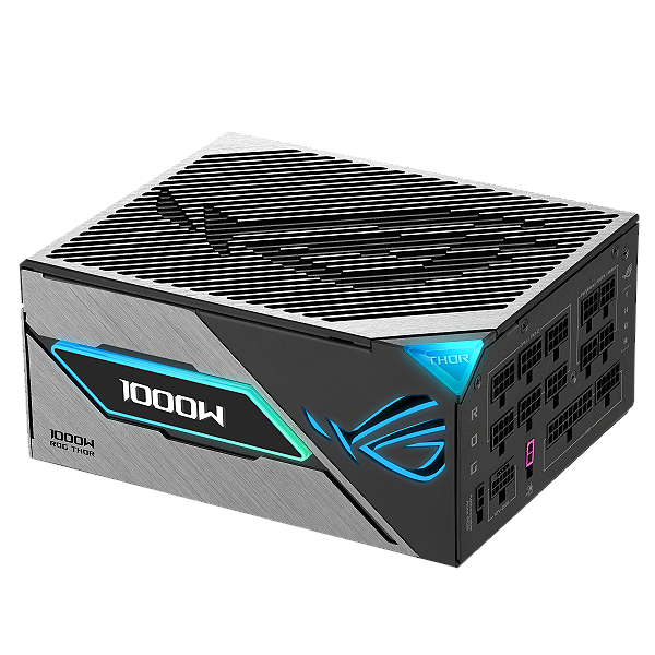 Fonte ASUS 1000W ROG Thor Platinum III 80 Plus Platinum Full Modular OLED - ROG-THOR-1000P3-GAMING