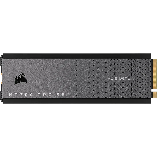 SSD 4TB Corsair MP700 Pro SE Air Cooler M.2 NVMe PCIe 5.0 14000MBs/12000MBs - CSSD-F4000GBMP700PROS