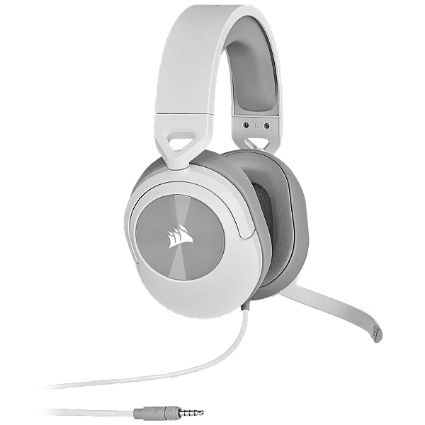 Headset Gamer Corsair HS55 Surround USB Dolby Audio 7.1 Branco - CA-9011266-NA