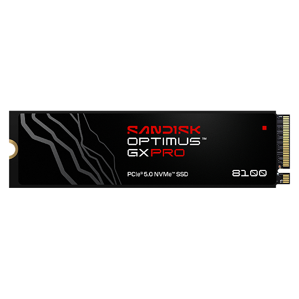 SSD 1TB SanDisk Optimus GX PRO 8100 M.2 NVMe PCIe 5.0 14900MBs/11000MBs - SDSP82100TAN