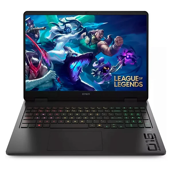 Notebook Gamer HP OMEN 16 Slim Intel Core Ultra 9 285H 16GB DDR5 1TB SSD RTX 5070 8GB 16" WQXGA 240Hz Windows 11 - 16-AN0119NR
