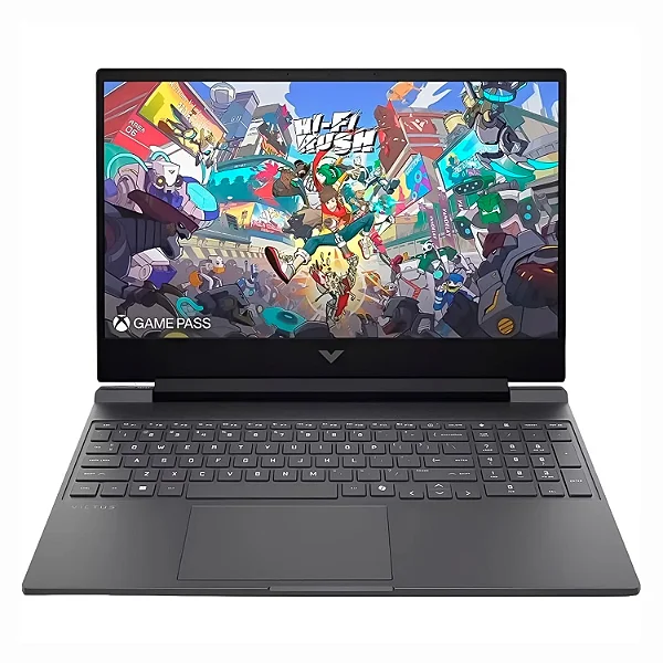 Notebook Gamer HP Victus 15 Intel Core i7-13620H 16GB 512GB SSD RTX 5060 8GB 15.6" Full HD 144Hz Windows 11 - 15-FA2787NR