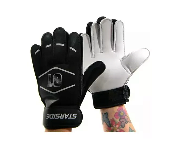 Luva De Goleiro Starside Campo Basic Infantil Pto