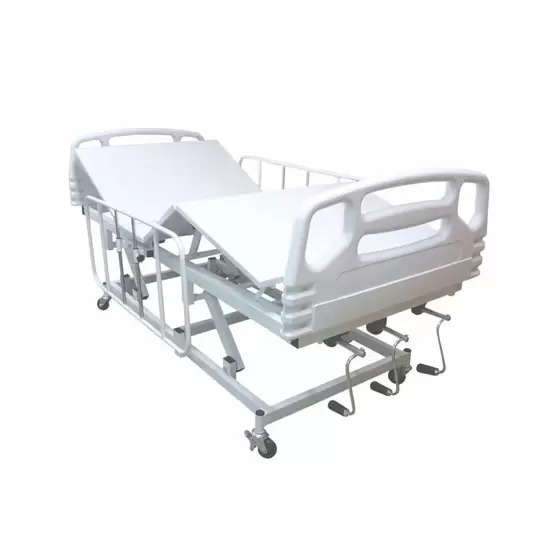 Cama hospitalar manual 3 manivelas luxo - Marca Hospitalar