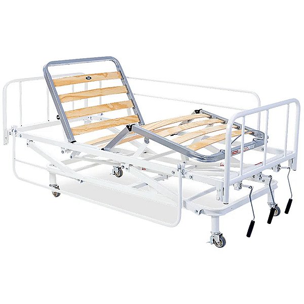 Cama hospitalar 3 movimentos Evolution Fit 150 kg - Pilatti