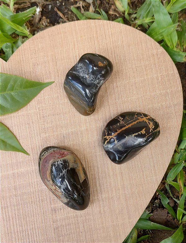 Pedra Rolada Onix - Estabilidade emocional e tomadas de decisão