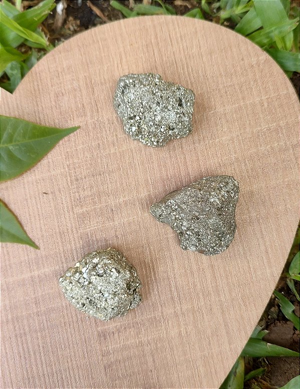 Pedra Bruta Pirita - Prosperidade e Abundância