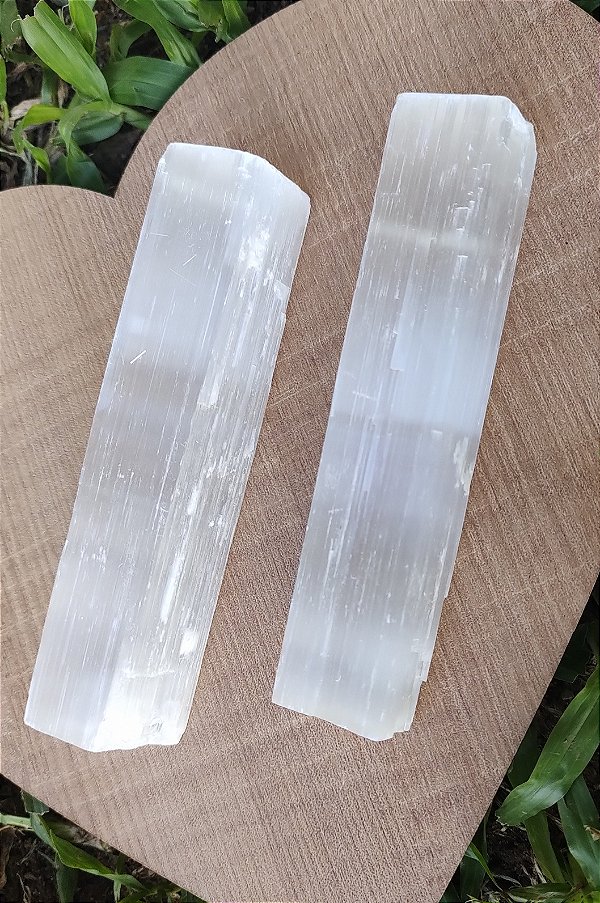 Bastão de Selenita - Limpeza energética e purificação