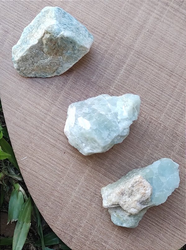 Pedra Bruta Amazonita - Alívio preocupação e medo