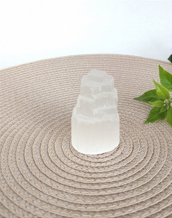 Torre de Selenita P - Limpeza Energética