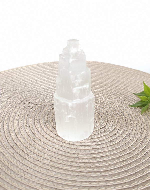 Torre de Selenita M - Limpeza Energética