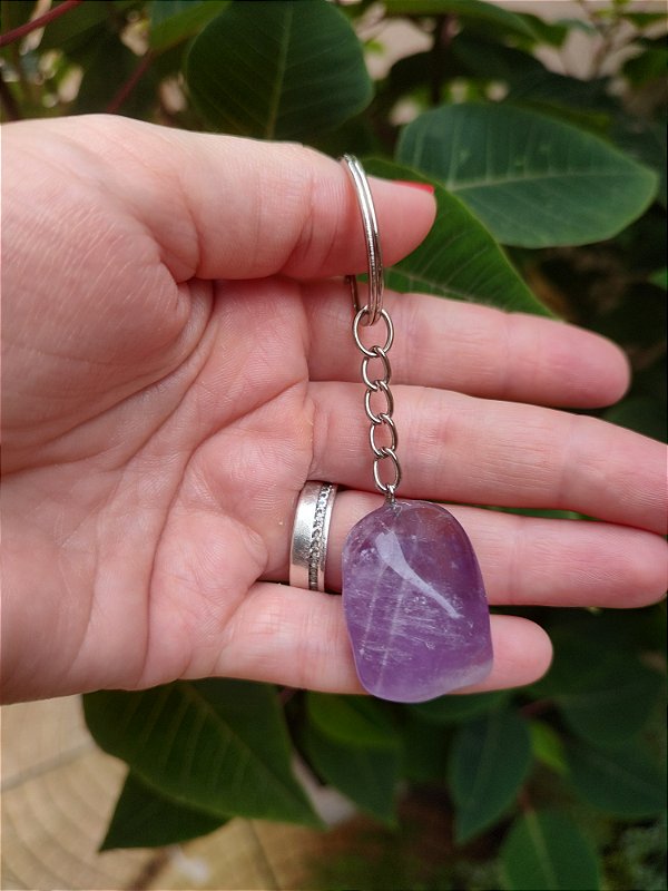 Chaveiro Ametista - Conexão Espiritual, Transmutação