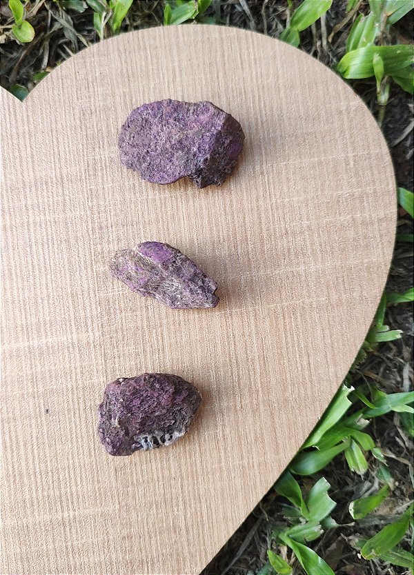 Pedra Bruta Purpurita - Elevação Espiritual