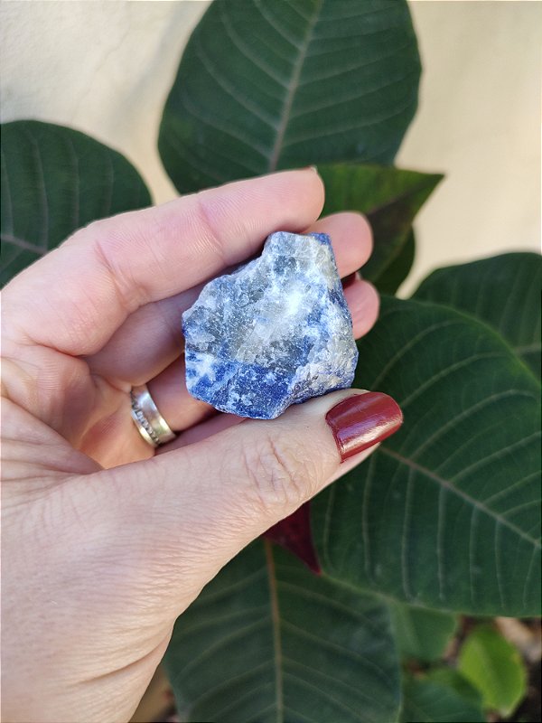 Pedra Bruta Sodalita - Direcionamento e Clareza mental