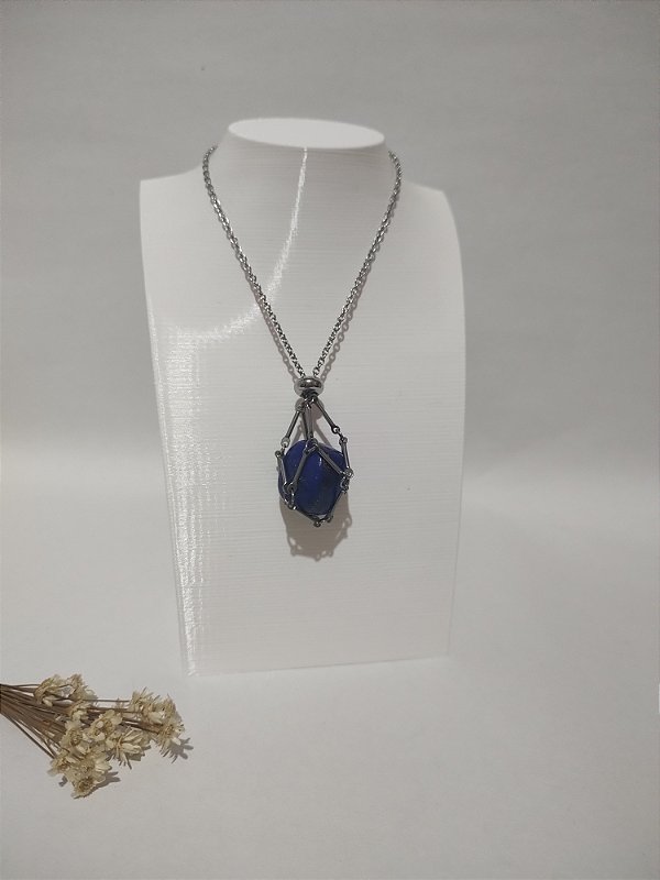 Colar Cestinho em aço inoxidável