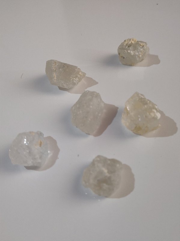 Pedra Bruta Topázio Branco - Clareza e conexão