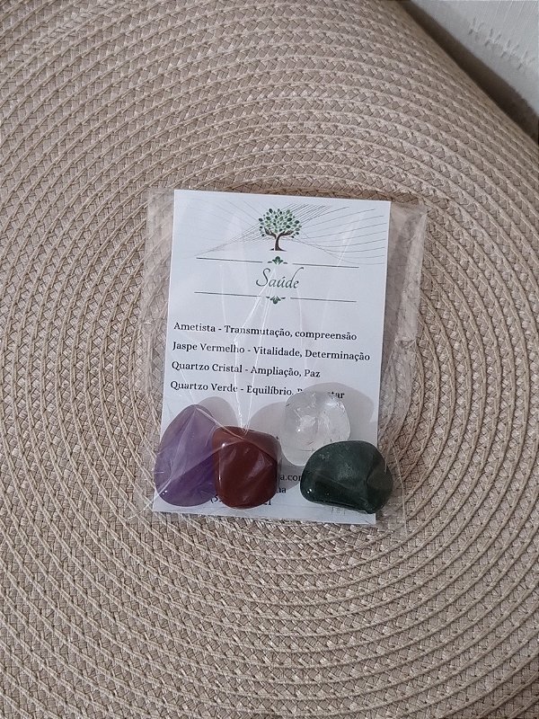 Kit Cristais Saúde