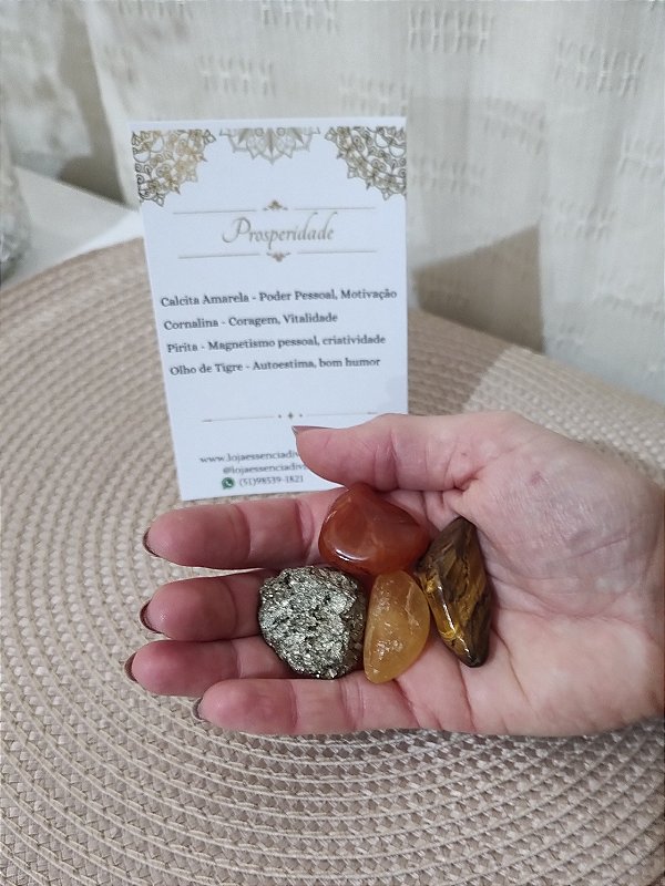 Kit Cristais Prosperidade