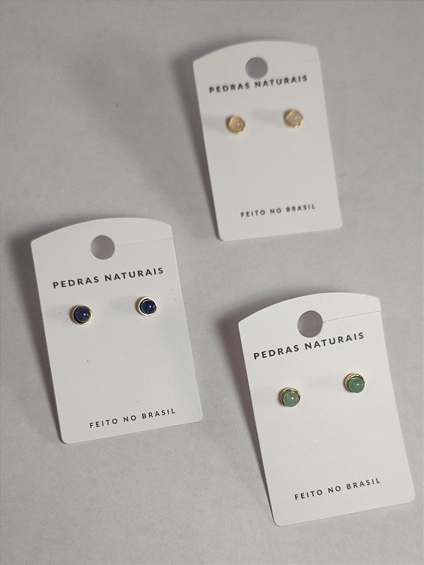 Brinco Mini Banho Ouro 18