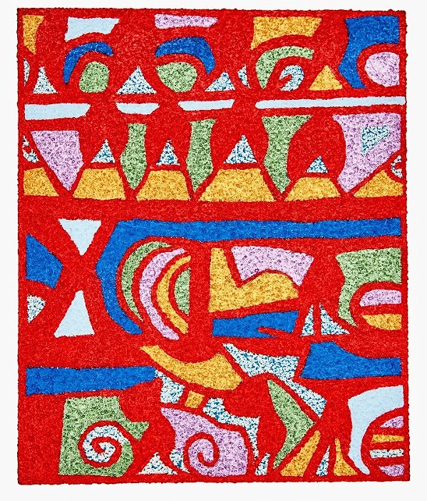 Pintura original. Título: Experimentação Estética N•