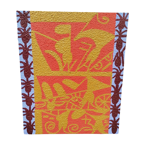 Pintura original. Título: Experimentação Estética N• 124