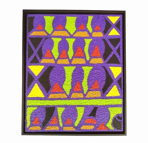 Pintura original. Título: Experimentação Estética N• 138