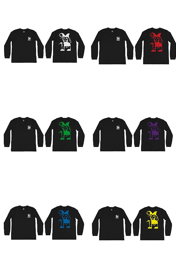 T-Shirt RIGUES N•2 - MANGA LONGA -