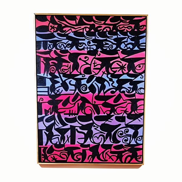 Pintura Original. Título: Experimentação Estética N• 90