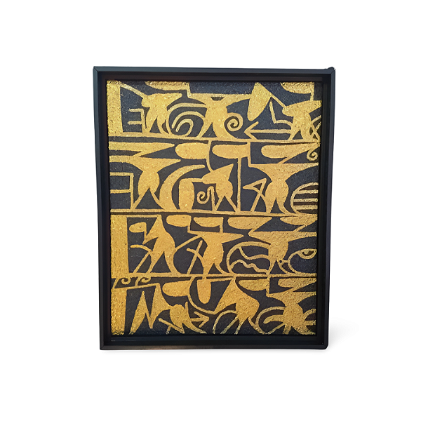 Pintura RIGUES Original. Título: Experimentação Estética N• 110