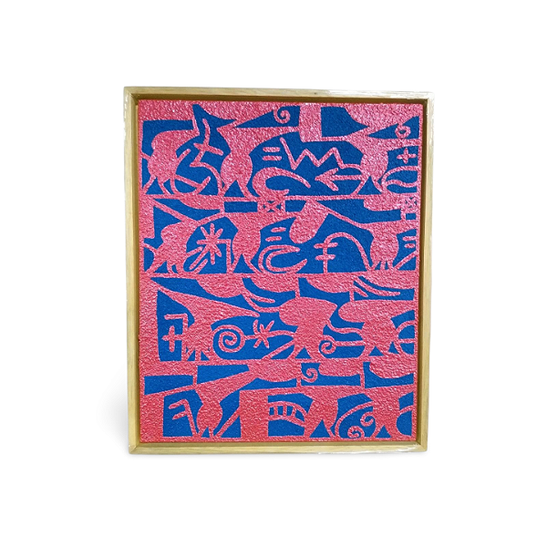 Pintura RIGUES Original. Título: Experimentação Estética N• 104