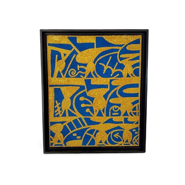 Pintura RIGUES Original. Título: Experimentação Estética N• 121