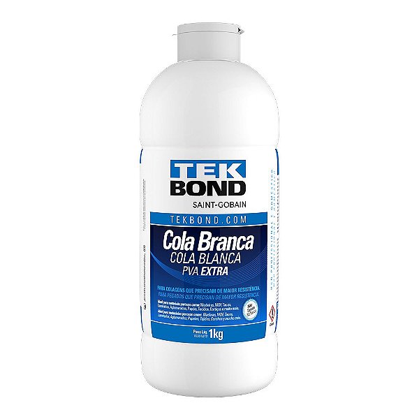 Cola Branca Tek Bond 1kg Pva Extra